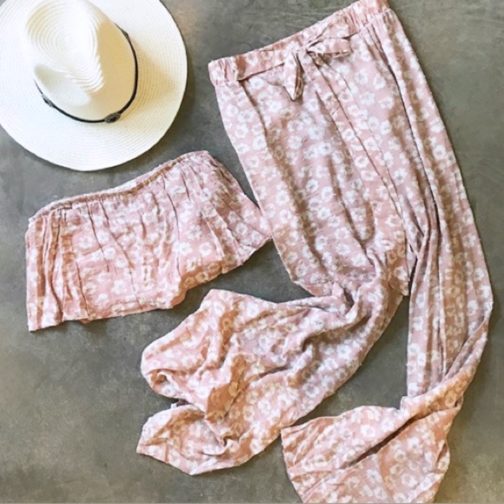 Fringe Two piece pants set
